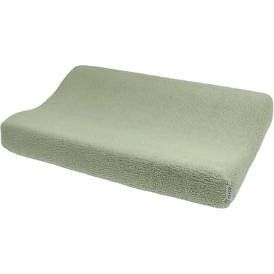 Meyco Baby Teddy aankleedkussenhoes - olive green - 50x70cm