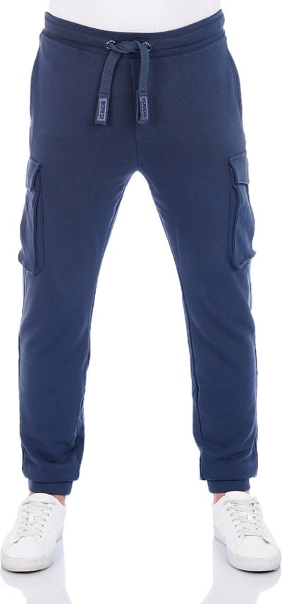 riverso Heren Joggingbroek RIVLoris regular/straight Blauw 3XL Volwassenen Sweatpants / Sweatbroek