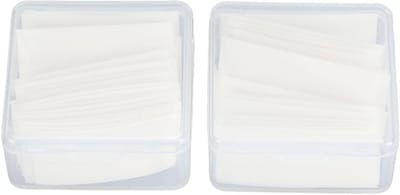 Dailygoods- Wimper Strips 80 Stuks - Zelfklevend - Waterdicht - Herbruikbaar - Synthetisch Rubber - Geschikt voor Nepwimpers - Wimperlijm