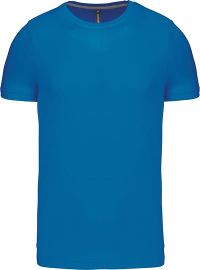 Kariban T-shirt ronde hals korte mouwen K356 - Tropical Blue - 4XL