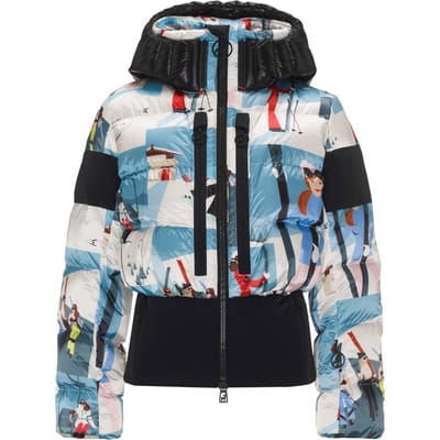 Toni Sailer Womens Bernadette Print Ski Jacket