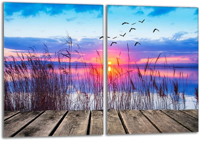 TMK ArtDeko - Snijplank - 40x52 cm - Geharde Glas - Veelkleurig