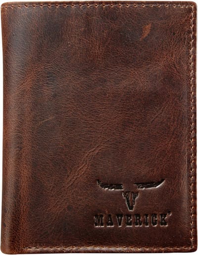 Portemonnee Maverick Dalian RFID  leer bruin