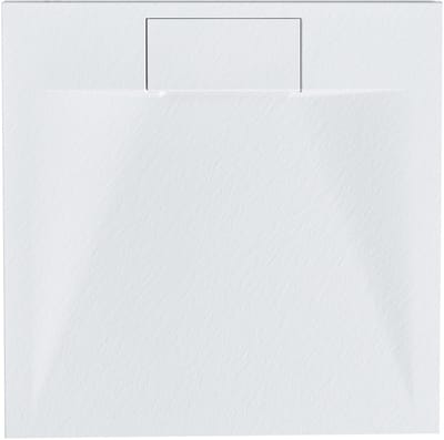 BELIANI AZZURRO - Douchebak - Wit - 80 x 80 x 3 cm - SMC (kunststof)