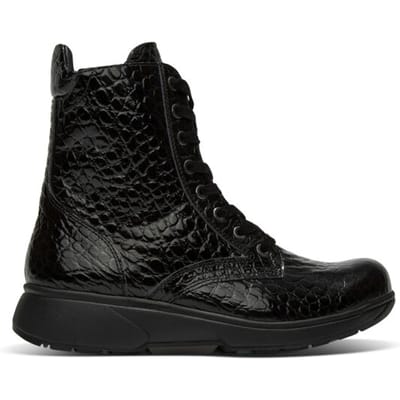 Xsensible Albi Stretchwalker Veterboots - Dames - Zwart - Maat:37