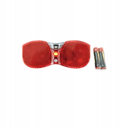 Achterlicht JY-536 3xLED voor bagagedrager, op batterijen