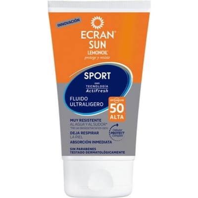 Ecran solaire - LEMONOIL - SPORT - SPF50 - 40 ml - Waterproof - Fluide