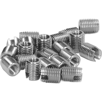 20 stuks zelfborende schroefdraadbus M4x0,7 buitendraad M6,5x0,75 binnendraad 8 mm lengte