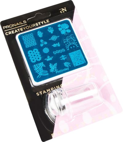 PN Selfcare Nagelstempel Set - Stamping Kit - 16-delig - Nail Art - Roze