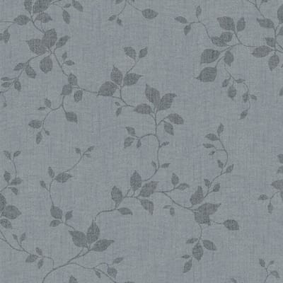 Duro Vliesbehang 612-04 - Hav & Land - Botanisch Grijs - 53cm x 10.05m