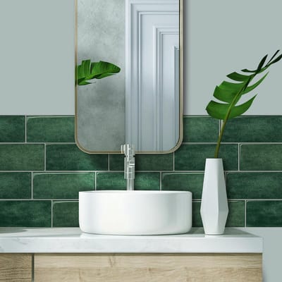 Dailygoods- Wandtegel Zelfklevend - Waterdicht - 10 Stuks - Muurstickers Keuken - Muurstickers Badkamer - Eenvoudig aan te brengen - Muursticker