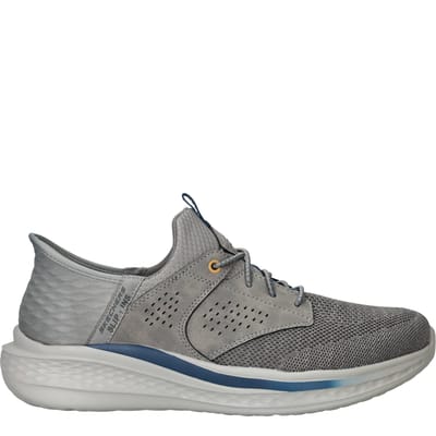 Skechers Slip - Sneakers - Unisex - ins Relaxed Fit Slade Caster Grijs