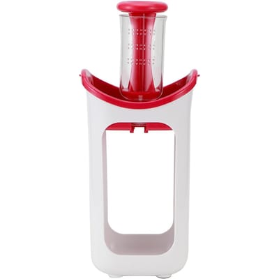 Outdoor Draagbaar Maaltijd Puree Knijper Gereedschap Siroop Bestaande Subpakketzak Roosrood