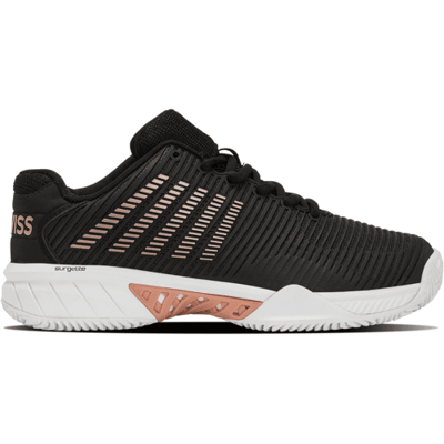 K-Swiss Hypercourt Express 2 Clay Dames - Sportschoenen - Tennis - Smashcourt - Black/Gold