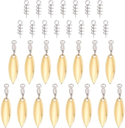 Vt products - Vissen Lokt - Spinner Blades - 15 Stuks - Spinnerbait