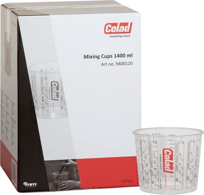 COLAD Mengbekers 1400ml - Kleinverpakking 120 stuks