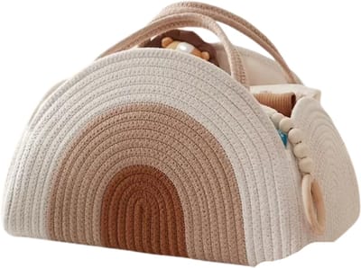 RM Store® - Luiertas - Reis Tas - Baby Kleedmand - Organizer - Grote Capaciteit - Voor Pasgeborenen - Beige - 37 x 27 x 22 cm.