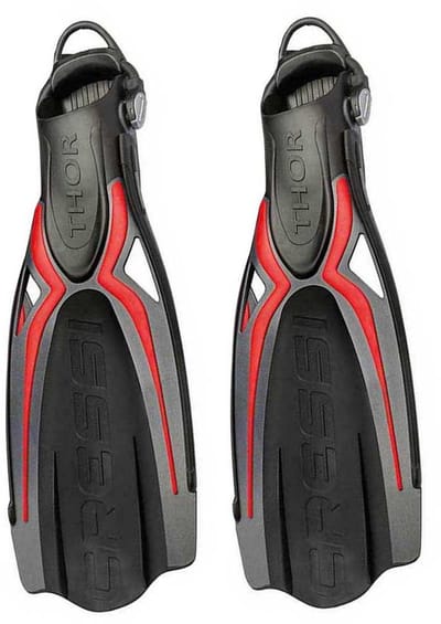 Cressi Thor Ebs Duikvinnen Rood,Zwart EU 42-44