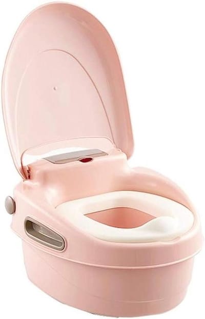 Kinderpotje - Baby toilet - Zindelijk worden - Anti-spat ontwerp - 25 x 40 x 34 cm - Wit