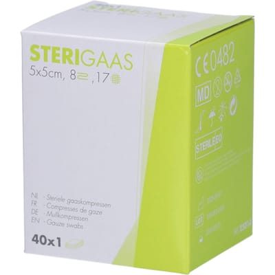 Sterigaas Kp Ster 8l 5,0x 5,0cm 40x1