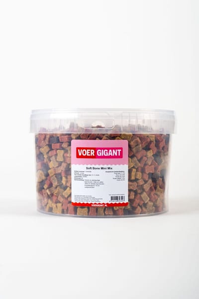 Voergigant - Semi-Moist Mini Mix - 1,8 kg
