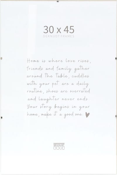 Deknudt Frames Wissellijst met clips - S200K9 - Voor foto: 30x45 cm