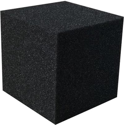 Akoestisch Schuim - Geluidsisolatie Panelen - Geluidsverbetering Studio - Hoek Absorptie Ontwerp - 30x30x50CM - Zwart