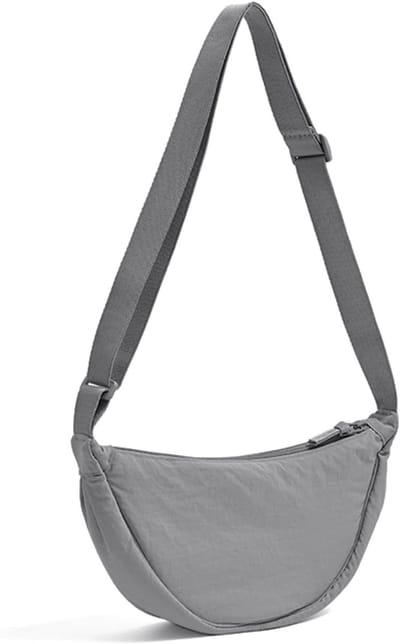 Dames Crossbody Tas - Crescent Schoudertas, Hobo Casual Tas met Verstelbare Schouderband, Ideaal voor Dagelijks Gebruik en Vrijetijdsbesteding