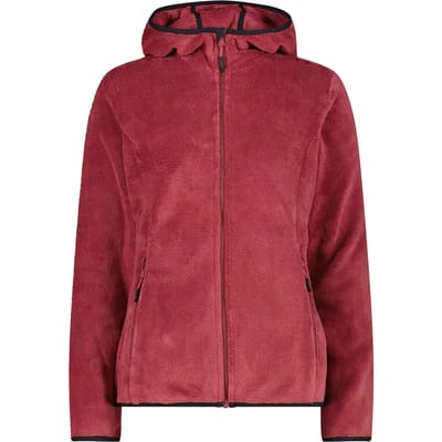 Dames fleece met capuchon CMP