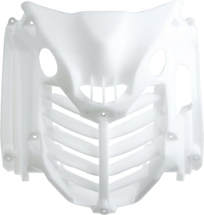 Mezoly voorscherm rooster / grill ongespoten wit Yamaha Aerox