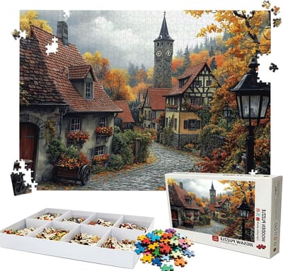 Houten Puzzel - 1500 Stukjes - Ontspannen Tijdverdrijf - Perfecte Vertanding - 87 x 57 cm - Kleurrijk