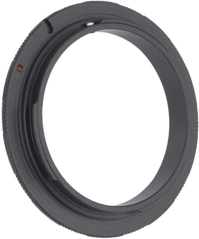 Shopcentral - Mugast Adapter voor macrofotografie - Omgekeerde lens - Duurzaam - 52 mm - Macro-opname - Handmatige diafragma-instelling - Geschikt voor...