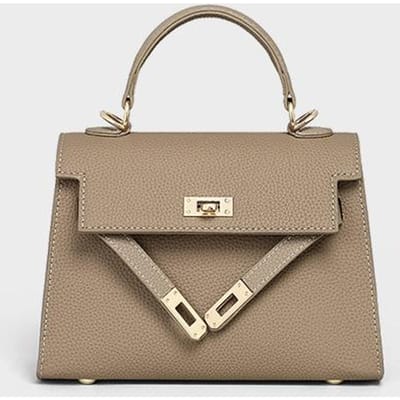 Hoogwaardige Sense Crossbody Tas Modieus Hoogwaardig Sense Buitenlandse Hand Moeder Voorhuid Tas voor Vrouwen gray