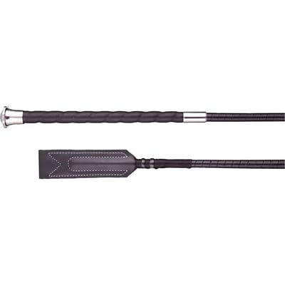 Leren springzweep BR Equitation Kolga