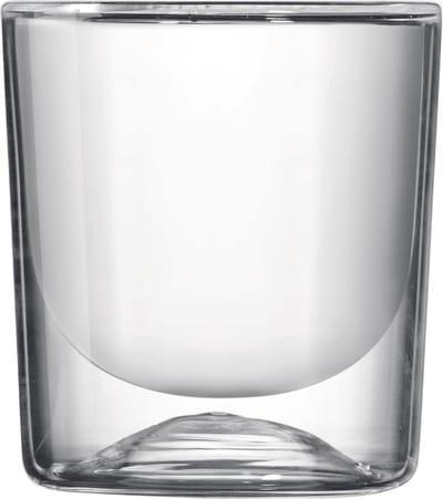 Guzzini Dubbelwandig Glas - Set van 2 glazen - H9.3 cm