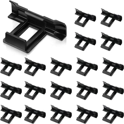 20 Stuks Waterafvoer Clips voor Zonnepanelen - Mud Removal Clips voor PV Modules en Effectieve Reiniging van Waterafvoer 35mm