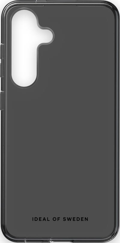 ideal of sweden clear case geschikt voor samsung galaxy s24 tinted black