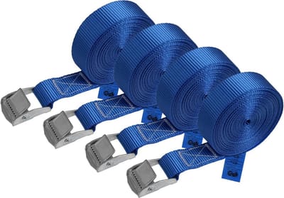 Spanband met Klemgesp voor Vastzetten - Blauw - Sterk en Veilig