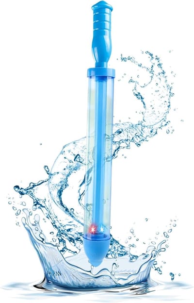 Waterpistolen Kinderen - Waterspeelgoed Buiten - Zomerse Spelletjes - Met Lichteffecten - 45cm Lengte - Blauw
