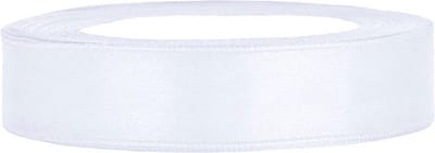 Satijn Lint Wit - 25 Meter