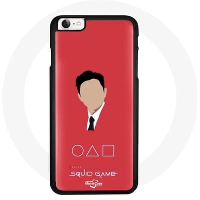 Inktvis spel gezicht Iphone 4 hoesje