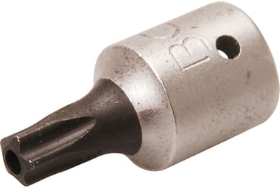 BGS Dopsleutelbit - 1/4 - TS-profiel (voor Torx-plus) met boring TS27