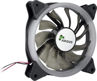 Inter-Tech Argus RS-051 RGB - Case ventilator - 120mm - Black
