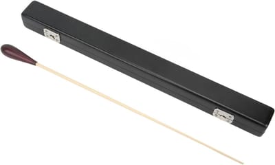 Muziek Dirigeerstok - Traditionele Stok - Muziek Dirigeren - Lichtgewicht Esdoorn - 44 cm Lengte - Natuurlijk Hout