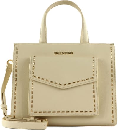 VALENTINO Handtas Dolomiti Shopping Handbag Ecru Crème
