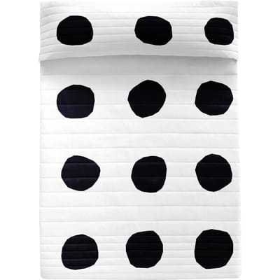 Bedsprei Dot | Blanc
