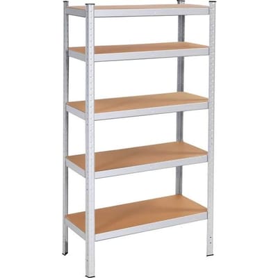 Springos Opbergrek | Stellingkast | Stellingkast Metaal | 180 x 90 x 30 cm | 875 kg