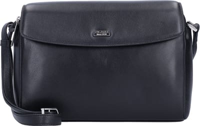 PICARD Leren Schoudertas Really Crossbody Bag Black Zwart