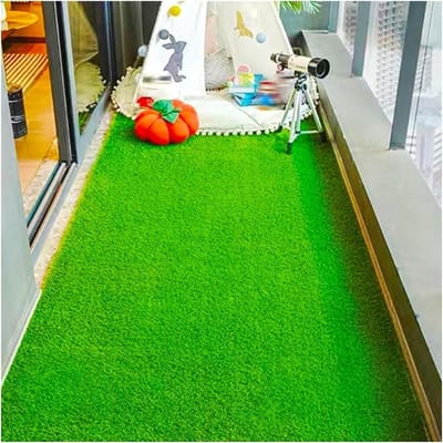 Kunstgrasmat Huisdieren - Synthetisch Gazon - Buitenruimte Verfraaien - Milieuvriendelijke Oplossing - 60 x 120 cm - Groen