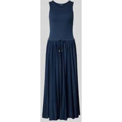regular fit maxi-jurk met logopatch model 'Tildy'